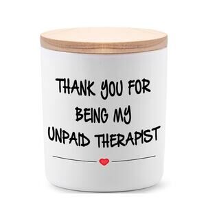 Thank You Gift for Bestie Unique Friendship Candle Lavender Scented Soy s3